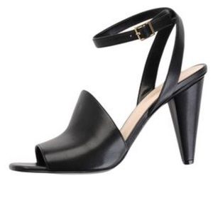 quilty ankle strap sandals